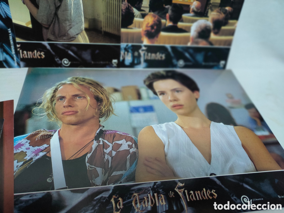 Cine: LA TABLA DE FLANDES.KATE BECKINSALE.10 FOTOCROMOS.