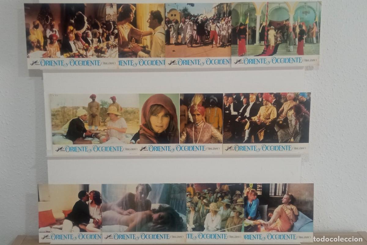 Kino: ORIENTE Y OCCIDENTE. Julie Christie, Greta Scacchi, Christopher Cazenove. 11 FOTOCROMOS.