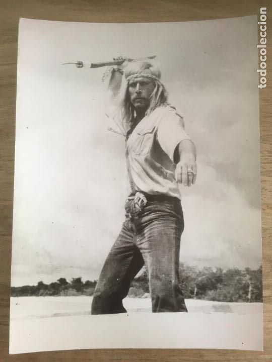 Kino: el cazador de tiburones foto original antigua