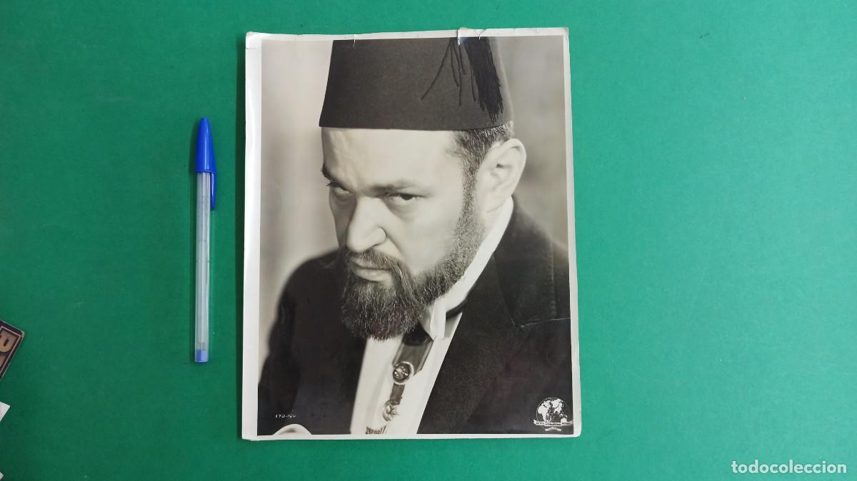 Kino: Antigua fotografia de Fritz Kortner. Actor y director teatral. Principio S. XX.