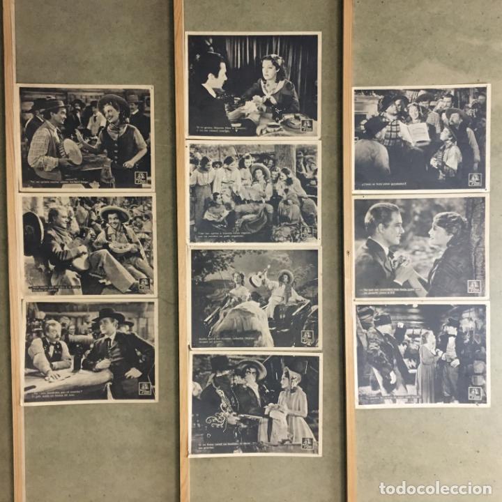Cine: EA37 CIUDAD DEL ORO JEANETTE MACDONALD NELSON EDDY SET MGM 10 FOTOCROMOS ORIGINAL ESTRENO