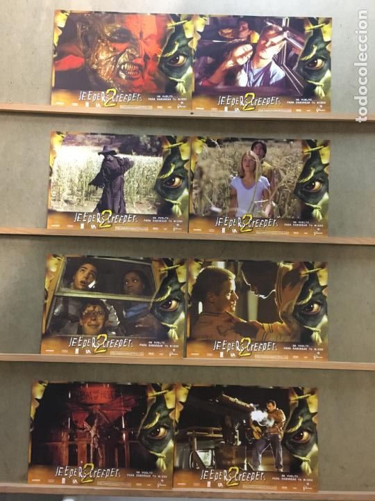Cine: ED79D JEEPERS CREEPERS 2 VICTOR SALVA TERROR SET COMPLETO 8 FOTOCROMOS ORIGINAL ESTRENO