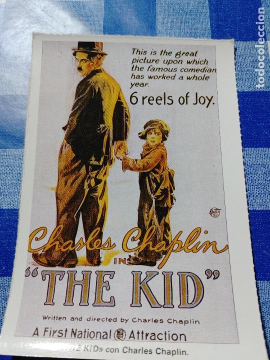 Cine: POSTAL CARTELES DE CINE THE KID CON CARLES CHAPLIN, PRODUCTOS COMPACTOS 1991