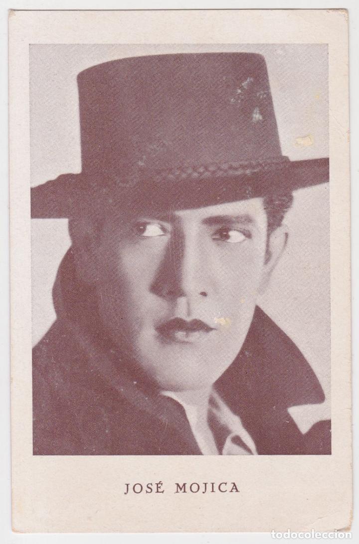 Cinema: TARJETA DEL ACTOR JOS&Eacute; MOJICA - DORSO EN BLANCO