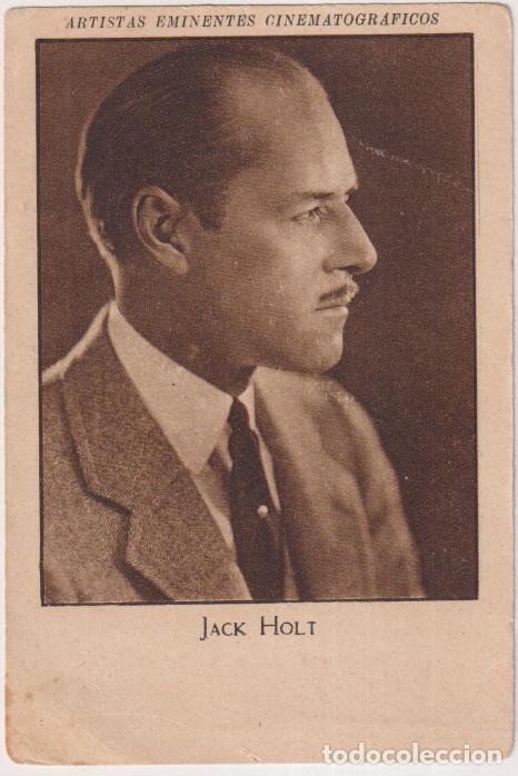 Kino: Jack Holt. Cromo (11,5x8 cm.) Chocolate Jaime Boix