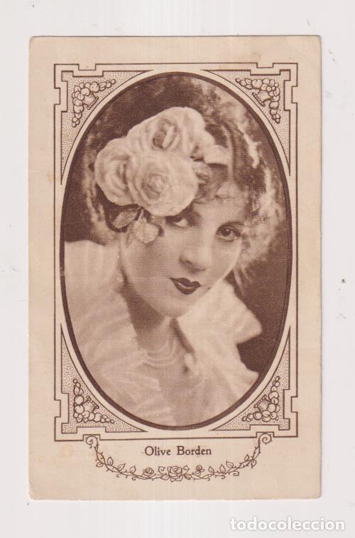 Kino: Olive Borden. Cromo (11x7 cm.) Publicidad de T&eacute; y Elixir Pujol
