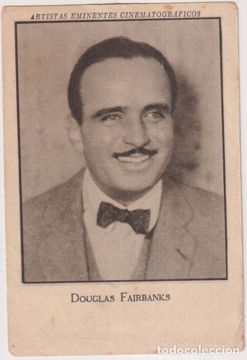 Kino: Douglas Fairbanks. Cromo (11,5x8 cm.) Chocolates Jaime Boix