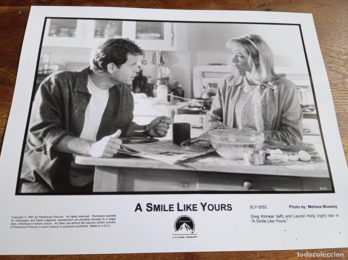 Cin&eacute;ma: Una sonrisa como la tuya - Greg Kinnear, Lauren Holly - Foto original B/N Paramount 1993