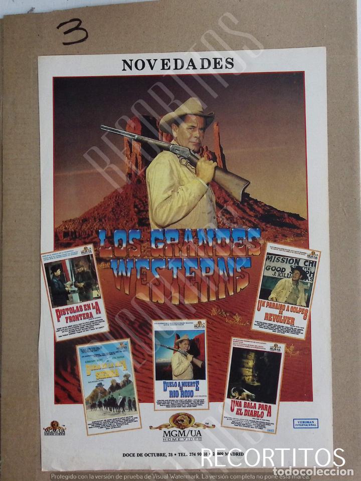 Kino: GLENN FORD SPANISH AD PUBLICIDAD EN PRENSA RECORTE