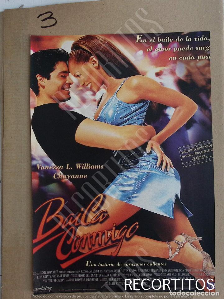 Cinema: CHAYANNE VANESSA WILLIAMS MISS ESTADOS UNIDOS BAILA CONMIGO SPANISH AD PUBLICIDAD EN PRENSA RECORTE
