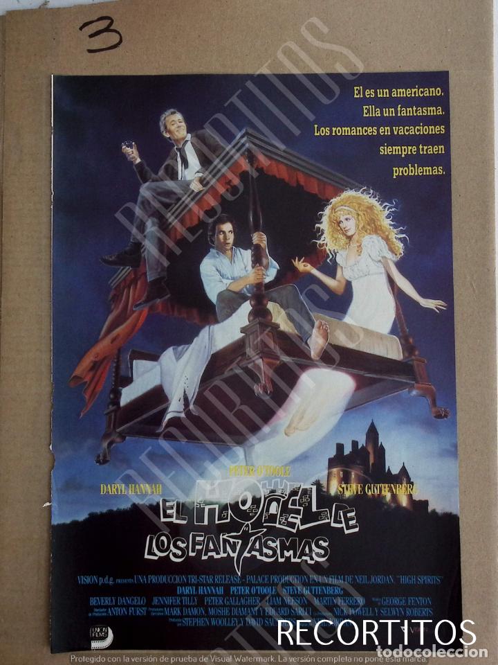 Cine: DARYL HANNAH STEVE GUTTENBERG PETER OTOOLE PANISH AD PUBLICIDAD EN PRENSA RECORTE