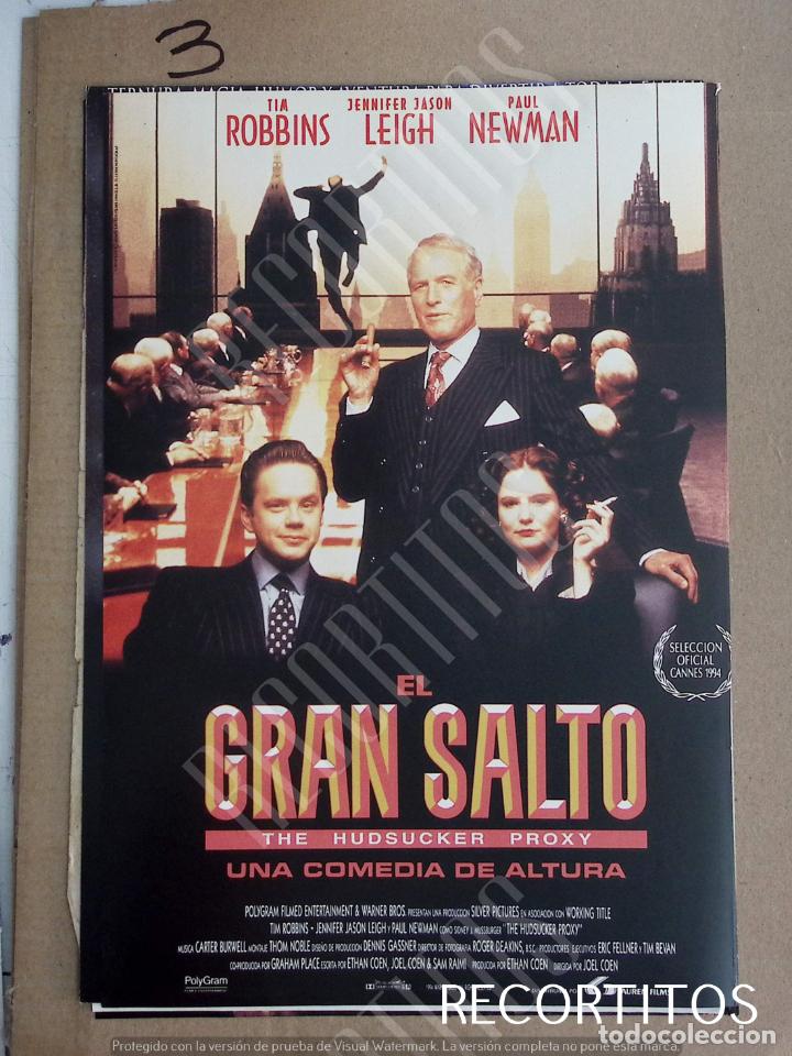 Cinema: PAUL NEWMAN TIM ROBBINS JENNIFER JASON LEIGH AD SPANISH RECORTE
