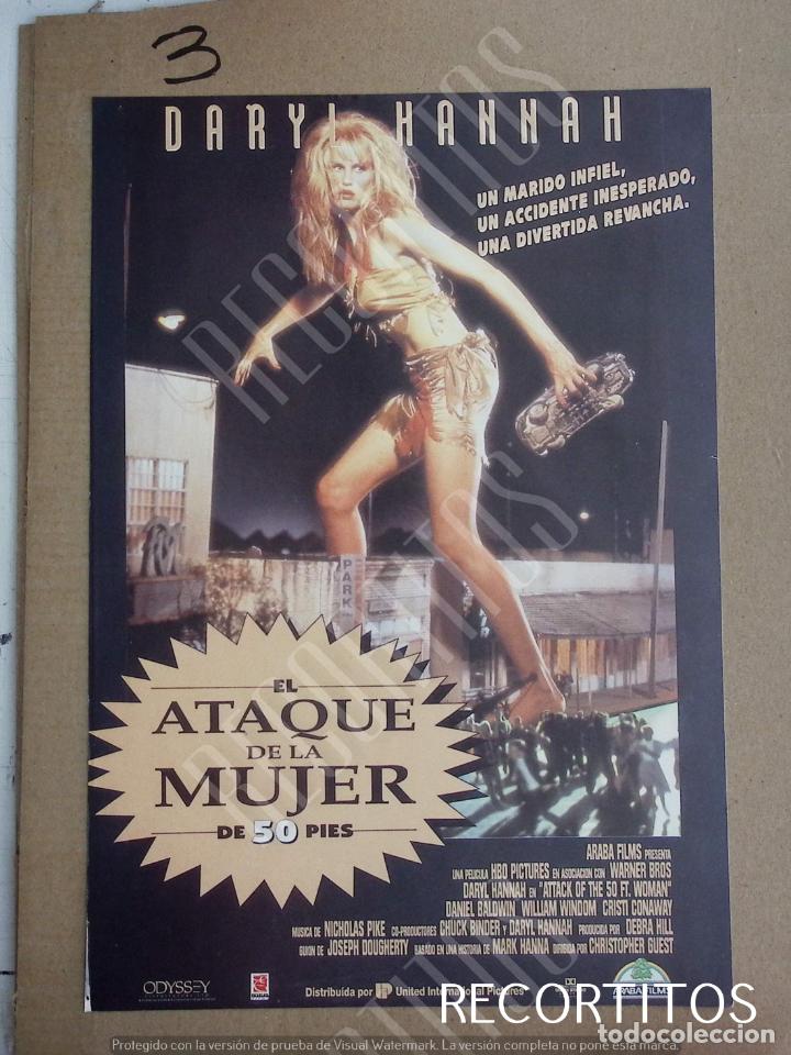 Cine: DARYL HANNAH PANISH AD PUBLICIDAD EN PRENSA RECORTE