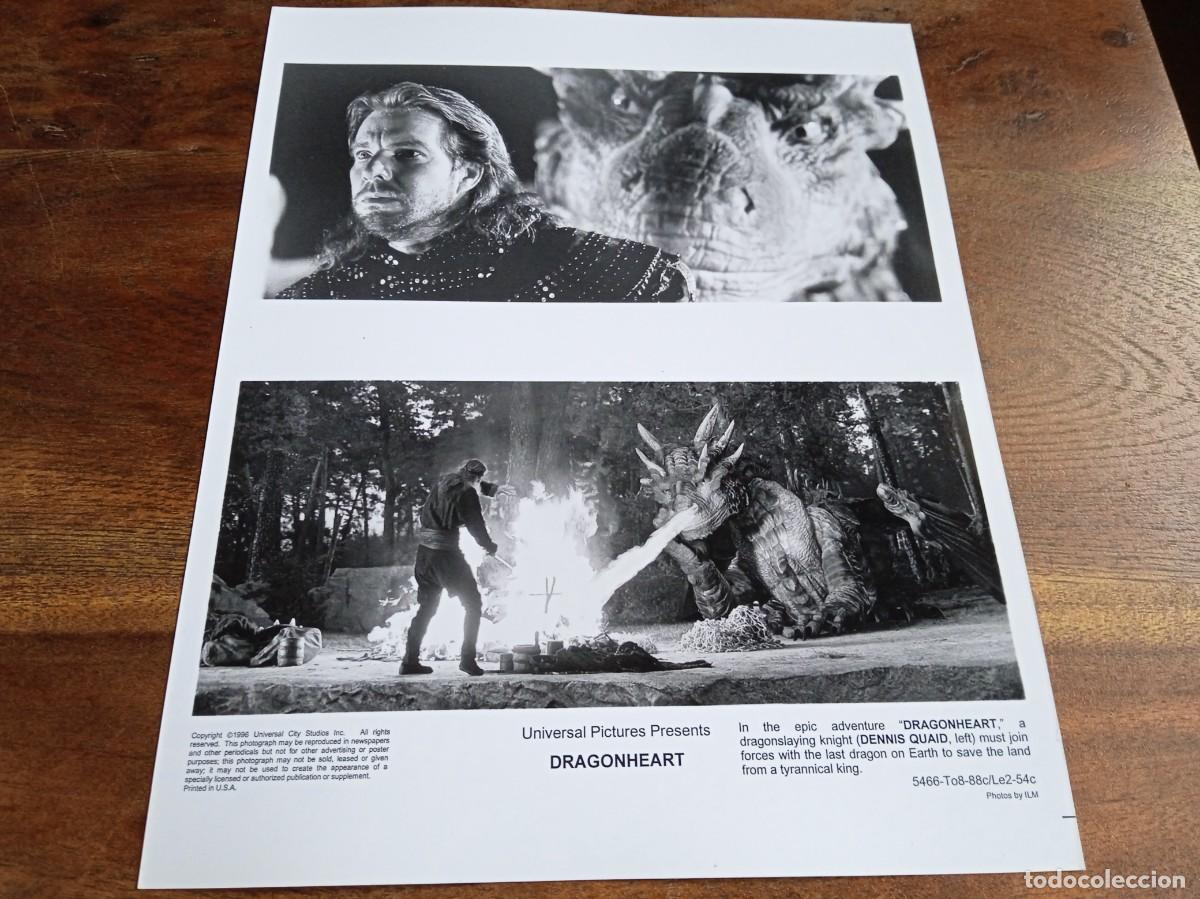 Kino: Dragonheart - Dennis Quaid - Foto original B/N Universal 1996