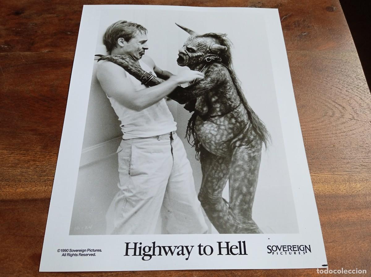 Kino: Highway to Hell Autopista al infierno - Adam Storke - Foto original B/N Sovereign 1990