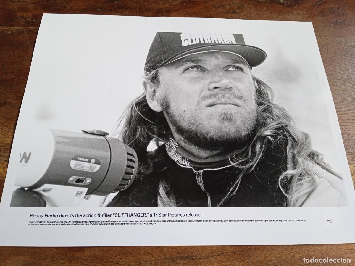 Cinema: Maximo Riesgo cliffhanger - Director. Renny Harlin - Foto original B/N Columbia 1993