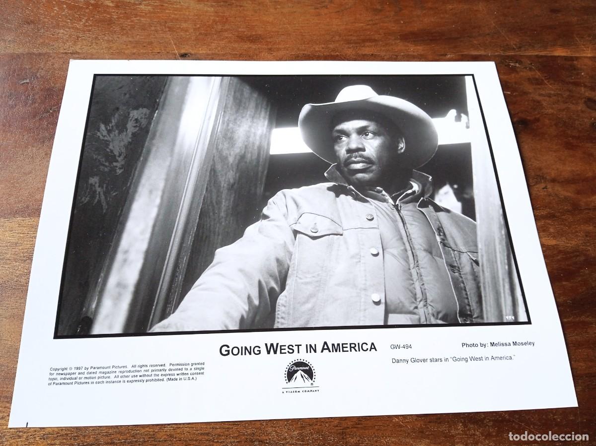 Kino: Secuestro Going west in America Switchback - Danny Glover - Foto original B/N Paramount 1997
