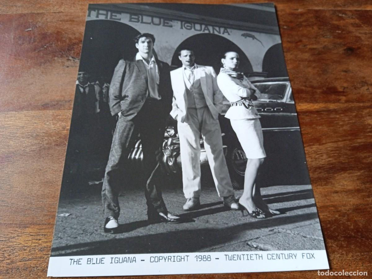 Kino: The Blue Iguana - Dylan Mcdermott, Pamela Gidley, James Russo - Foto original B/N Fox 1988