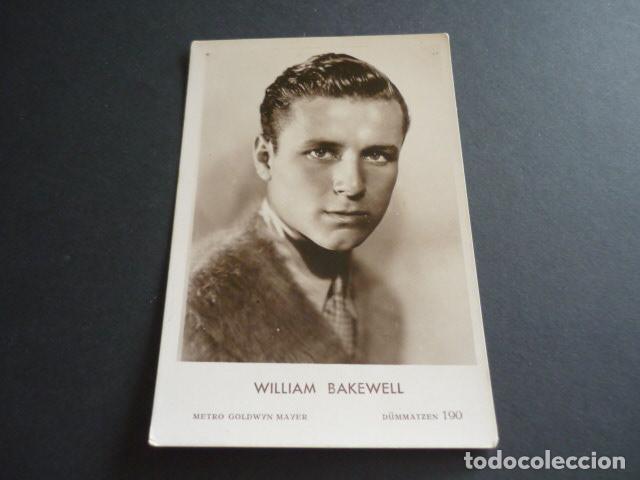Cin&eacute;ma: WILLIAM BAKEWELL ACTOR POSTAL METRO GOLDWYN MAYER