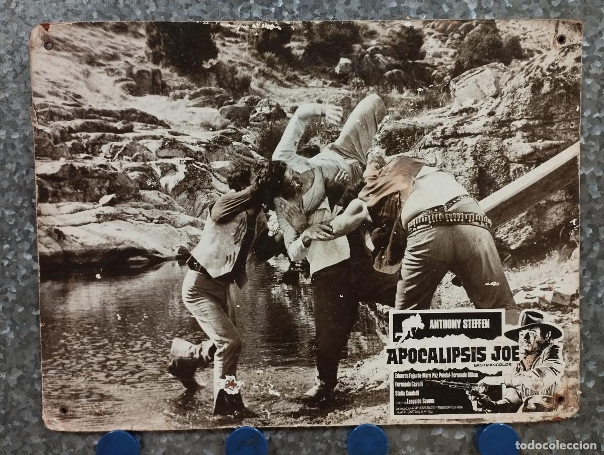 Cine: APOCALIPSIS JOE ANTHONY STEFFEN FOTOCROMO CARTON AL DORSO NADIE OYO GRITAR CARMEN SEVILLA Y VI PARRA