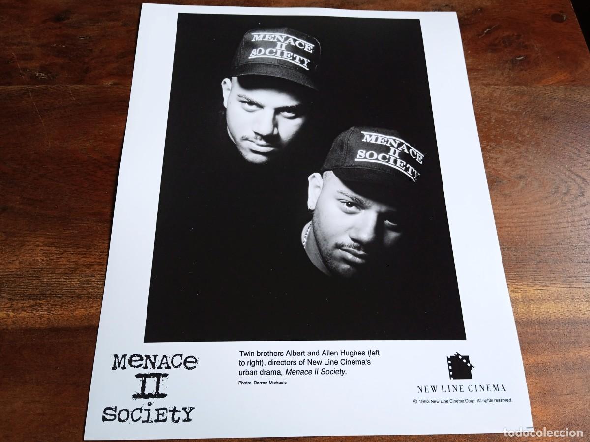 Cine: Infierno en Los &Aacute;ngeles Menace II society - Albert y Allen Hughes - Foto original B/N New Line 1993