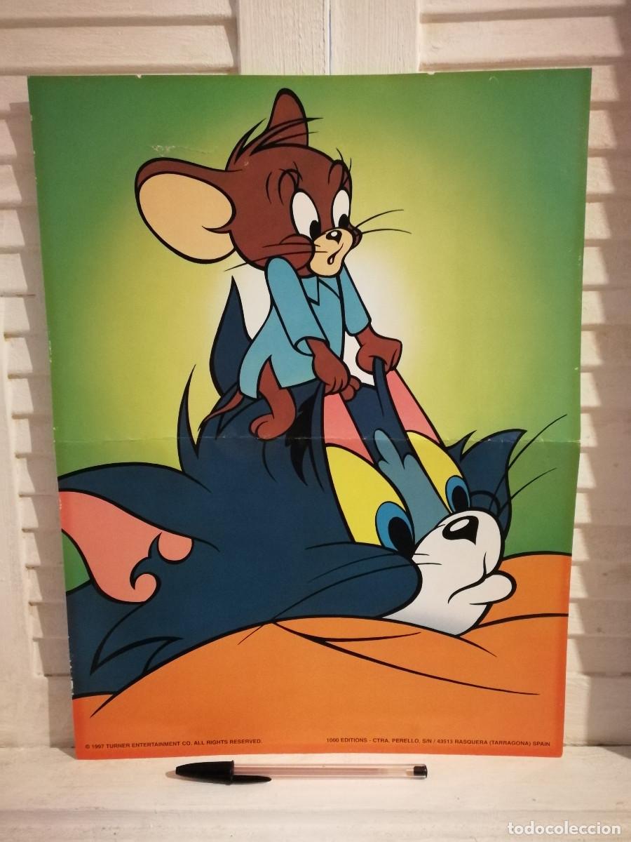 Kino: LAMINA ENMARCABLE -A3- TOM Y JERRY - INFANTIL - A&Ntilde;O 1997