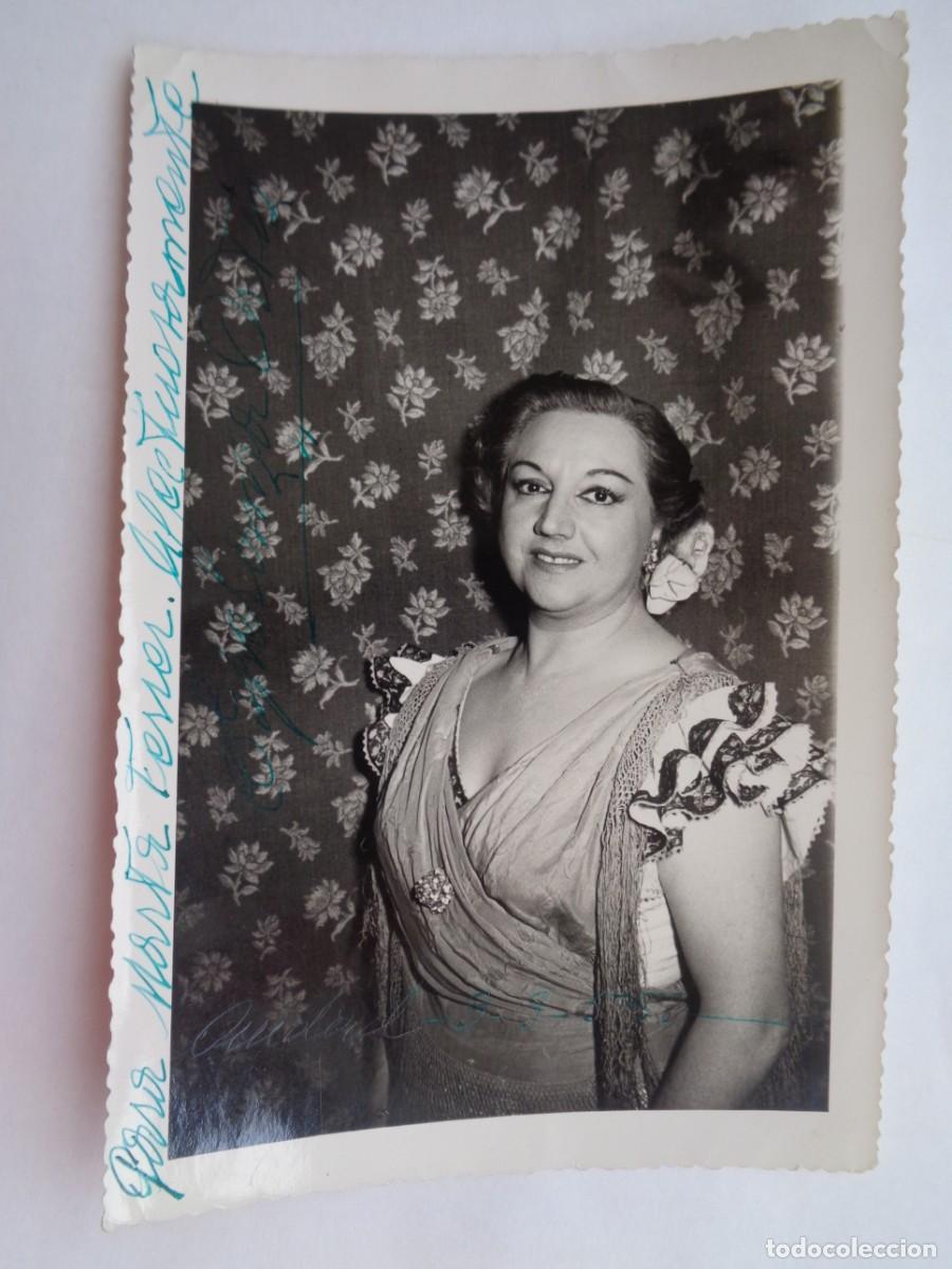 Cine: FOTO DE ESPERANZA ORTIZ ,CON DEDICATORIA Y FIRMA MANUSCRTA . DE PARRE&Ntilde;O, MADRID ... 12 X 17,5 CM