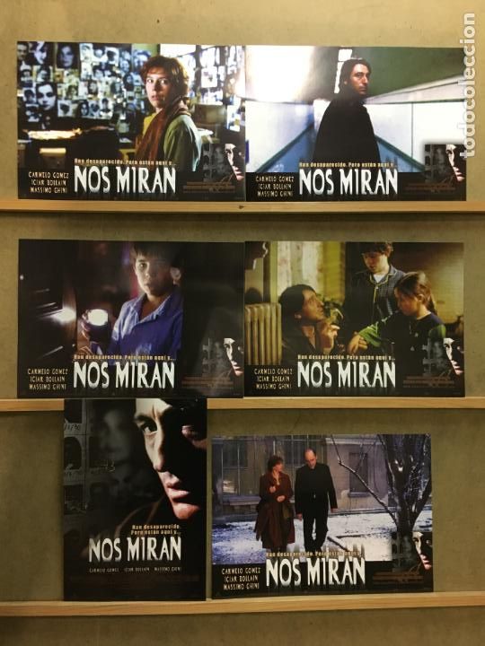 Cine: EQ86 NOS MIRAN CARMELO GOMEZ ICIAR BOLLAIN SET COMPLETO 6 FOTOCROMOS ORIGINAL ESTRENO
