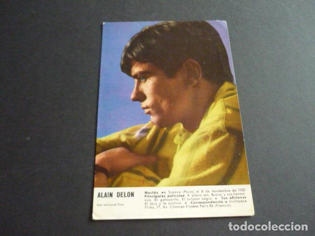 Kino: ALAIN DELON ACTOR POSTAL