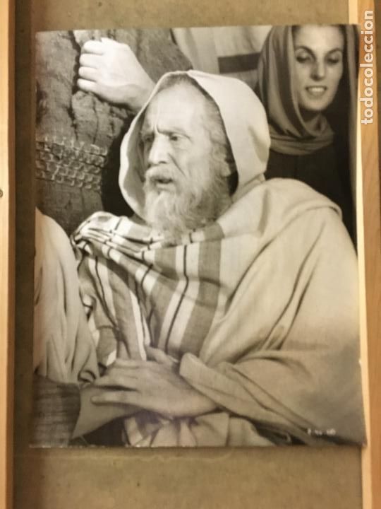 Cine: FJC 0122 SAM JAFFE BEN HUR FOTO B/N ORIGINAL AMERICANA 27X34