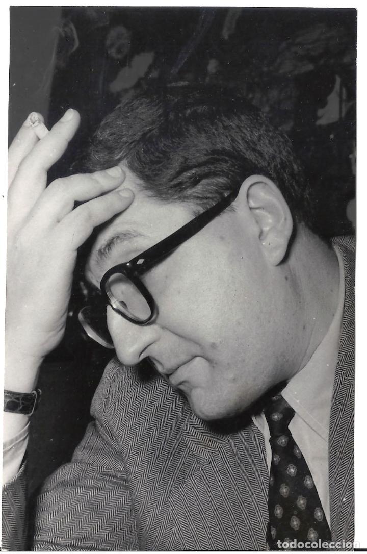 Cine: FJC 0098 JUAN ANTONIO BARDEM DIRECTOR FOTO B/N ORIGINAL ESPA&Ntilde;OLA FOTOGRAFO MONTOYA