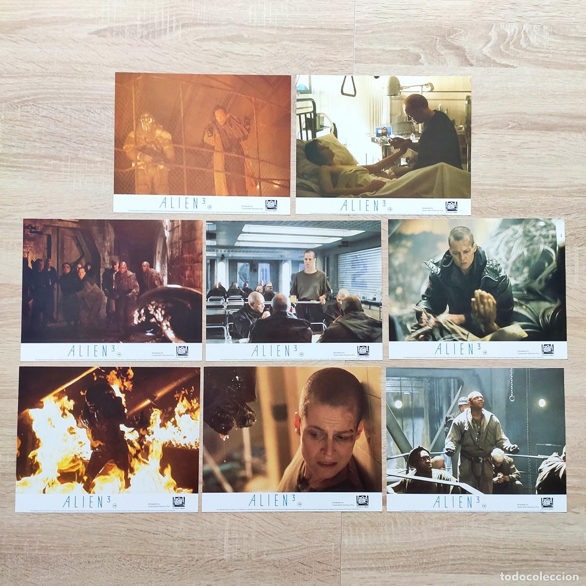Cine: ALIEN 3 FOTOCROMOS (SET COMPLETO ORIGINAL FRANCIA 1992) LOBBY CARDS SIGOURNEY WEAVER