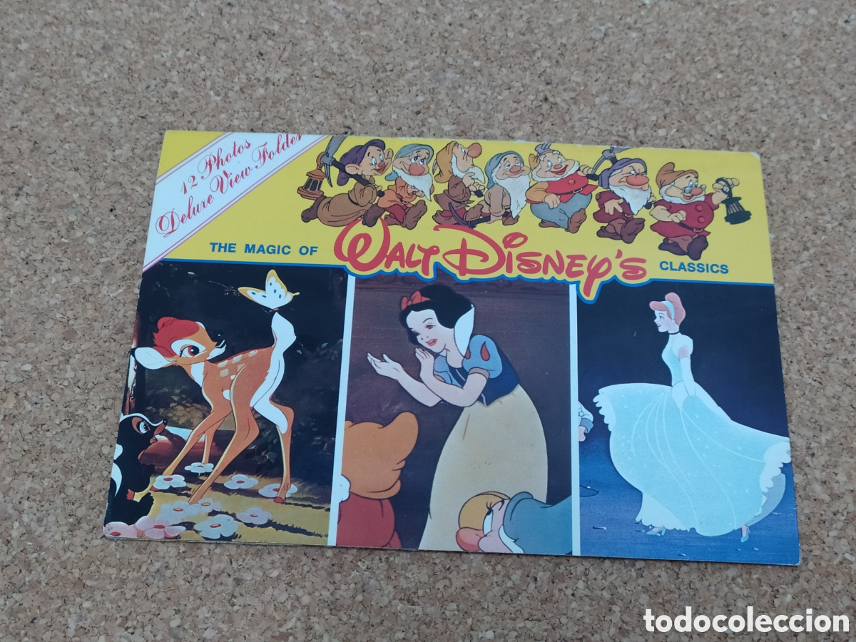Cine: 12 FOTOS DELUXE SET COMPLETO - THE MAGIC WALT DISNEY CLASSICS