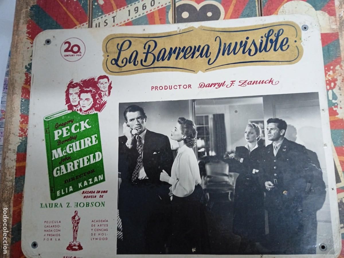 Kino: Fotocromo Carton La barrera invisible