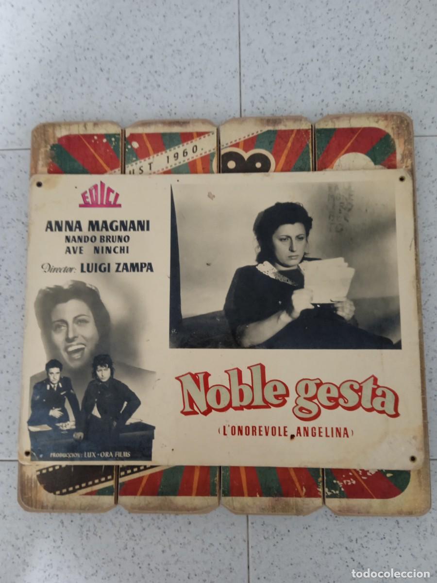 Cine: Fotocromo Carton Noble gesta