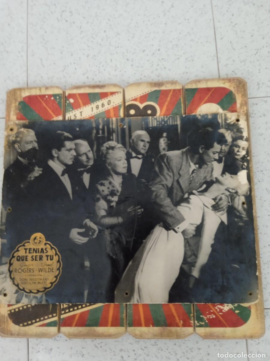 Cine: Fotocromo Carton Ten&iacute;as que ser tu