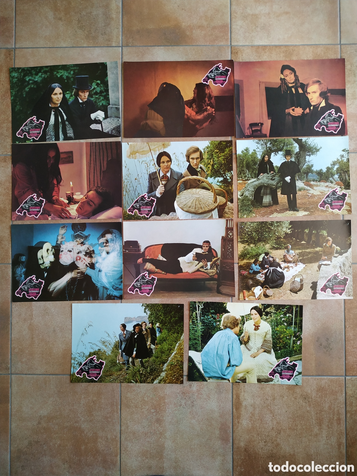 Kino: UN INVIERNO EN LA MALLORCA - JUTRZENKA- LUCIA BOSE - 11 FOTOCROMOS - F59