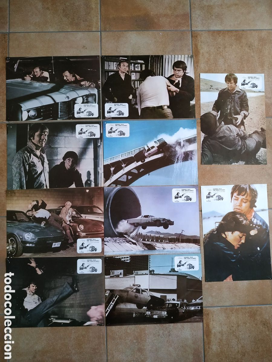 Kino: DEMASIADO VELOZ PARA SERVIR DE BLANCO - JOE DON BAKER Y TYNE DALY - 10 FOTOCROMOS - F108