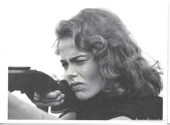 Cine: F34681 MARGAUX HEMINGWAY FOTO B/N ORIGINAL ESPA&Ntilde;OLA