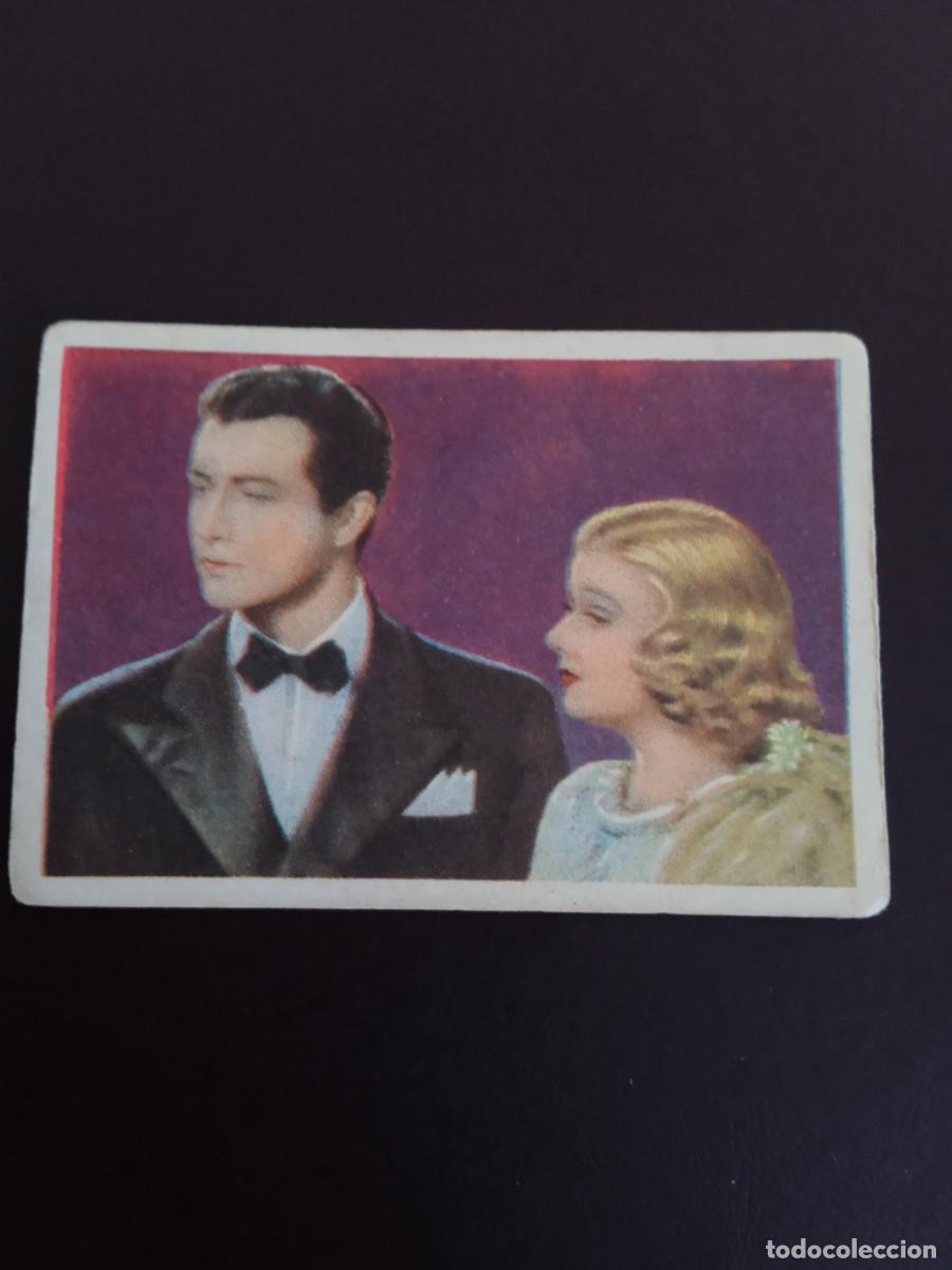 Cine: Cromo Cinefoto Robert Taylor Jugando a la misma carta