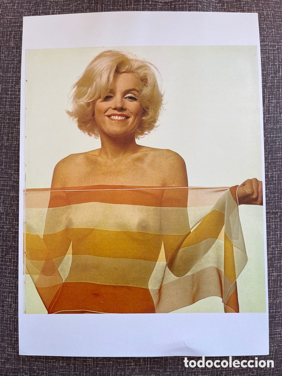 Cinema: FOTO MARILYN NUDE TRANSPARENT 21,5X30 CM COLOR