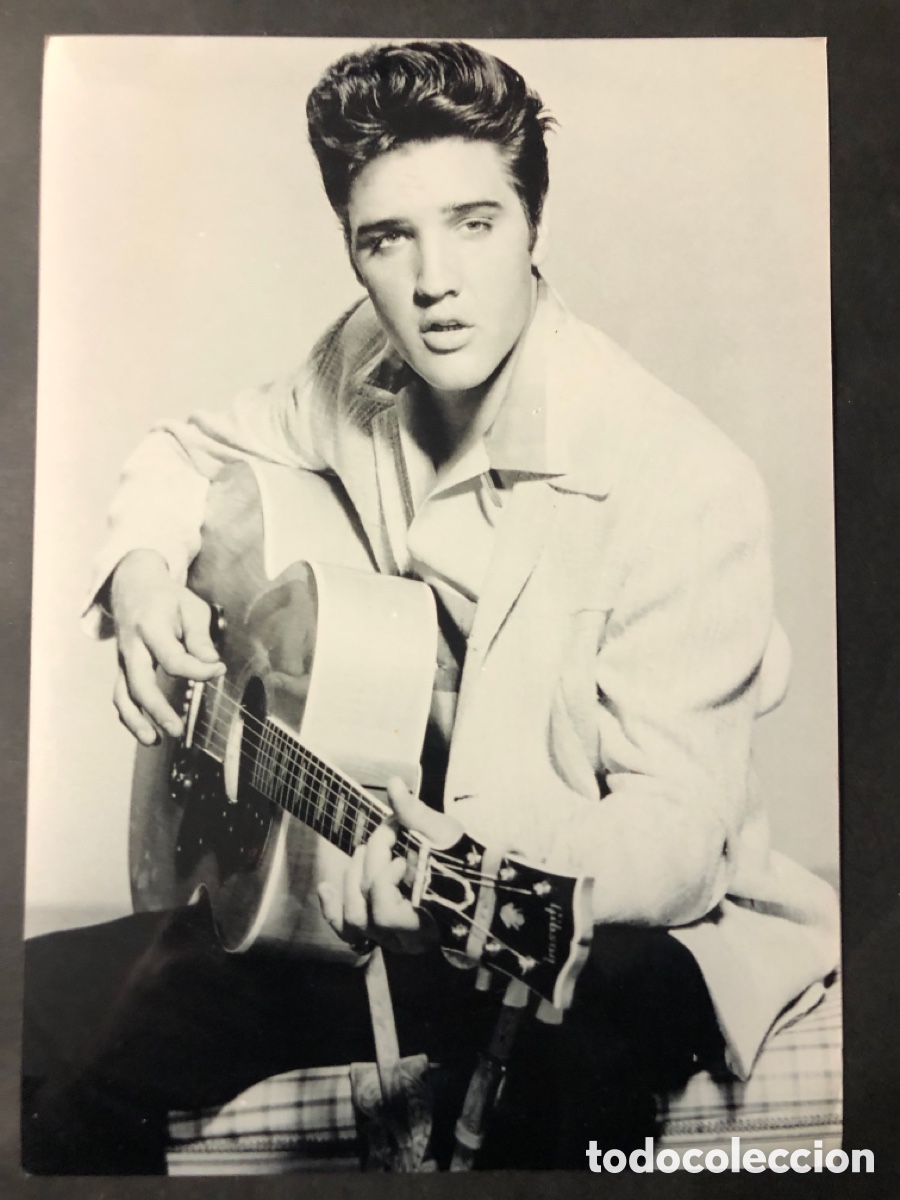 Cine: Foto 15x21 cm elvis presley