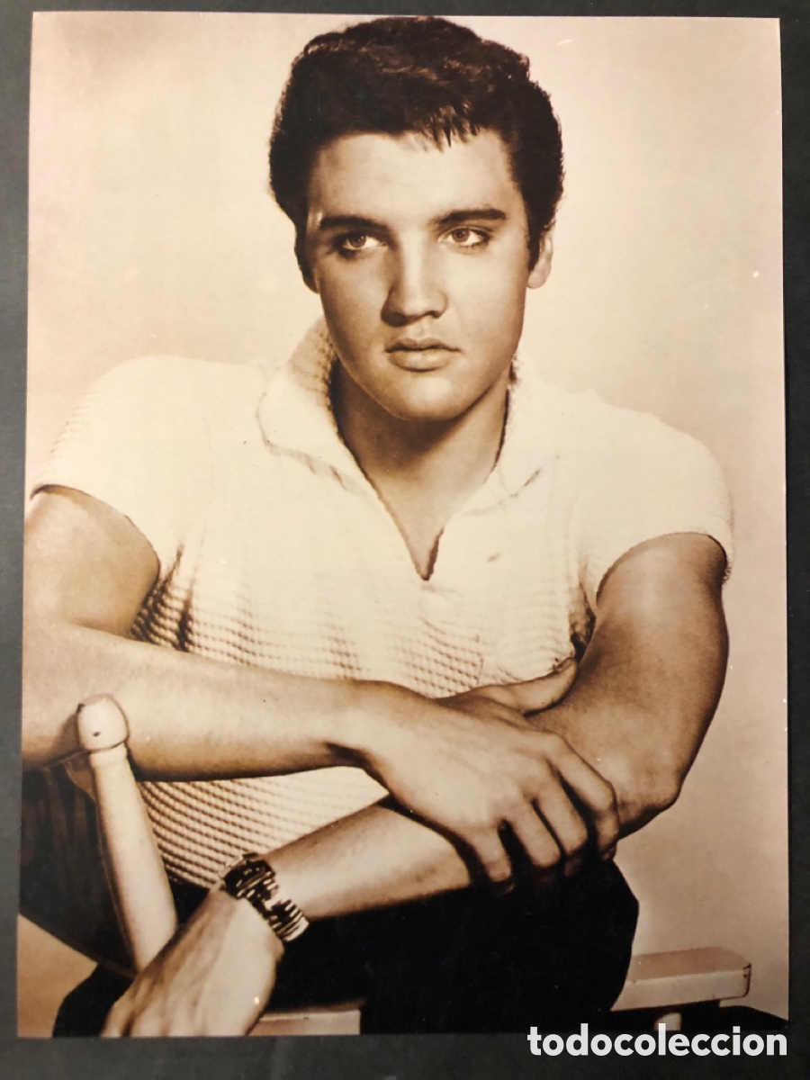 Cine: Foto 15x21 cm elvis presley