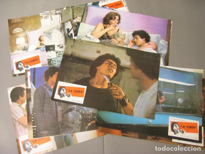 Cine: 12 FOTOCROMOS ORIGINALES DE LA PEL&Iacute;CULA DE CINE LA COREA.