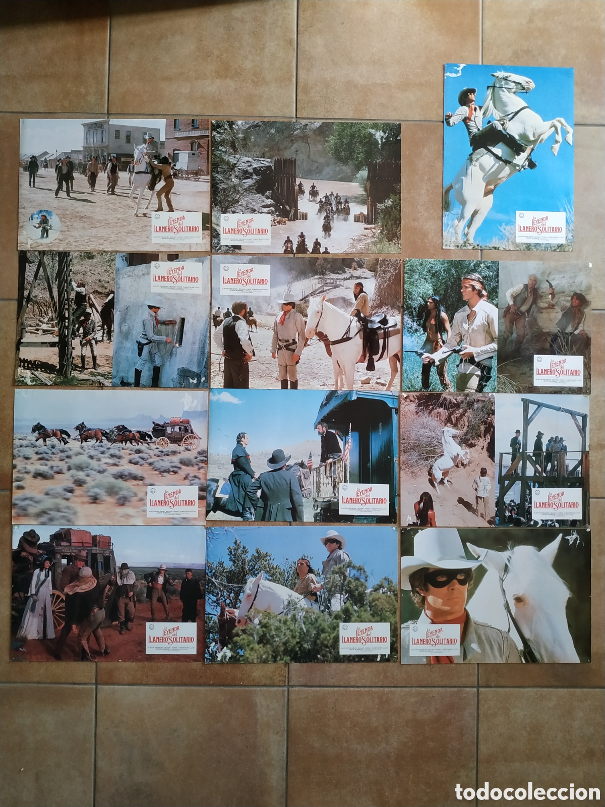 Cinema: LA LEYENDA DEL LLANERO SOLITARIO - KLINTON SPILSBURY - 12 FOTOCROMOS + POSTER - F180