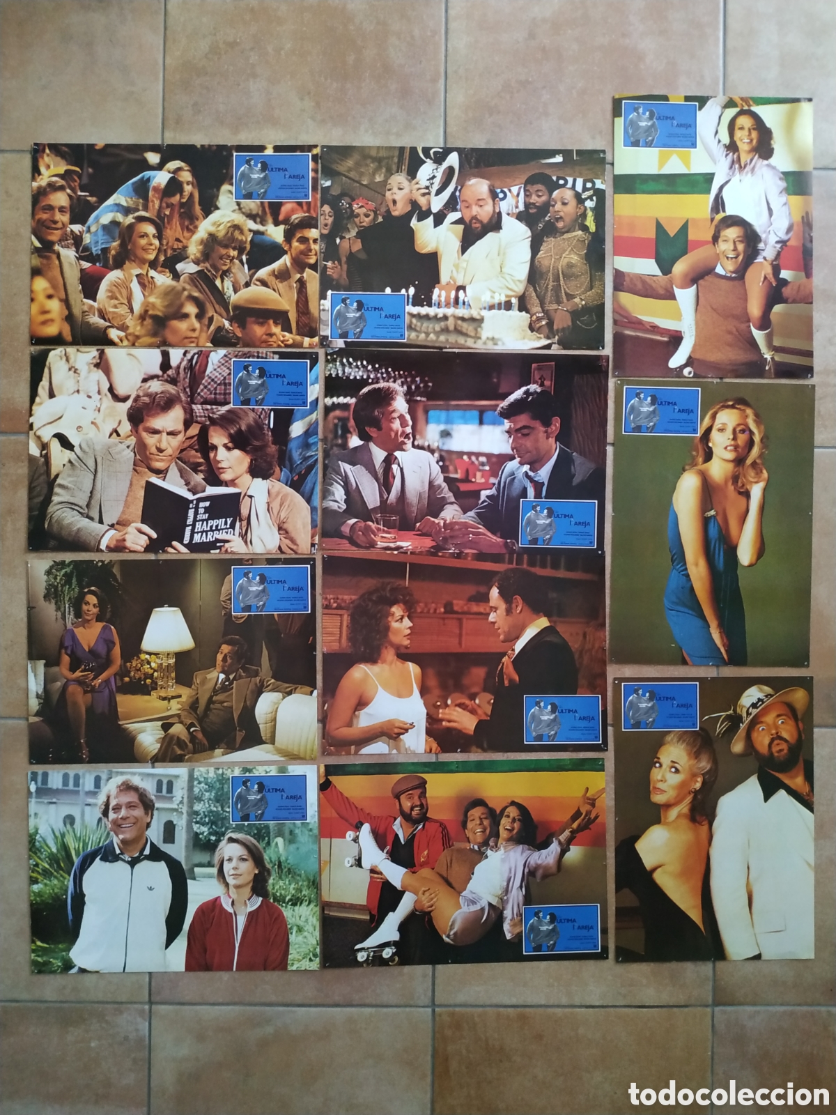 Cinema: LA ULTIMA PAREJA - GEORGE SEGAL Y NATALIE WOOD - 11 FOTOCROMOS + POSTER - F181