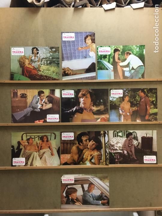 Cine: EX40D TRAUMA AGATA LYS LEON KLIMOVSKY SET COMPLETO 10 FOTOCROMOS ORIG ESTRENO