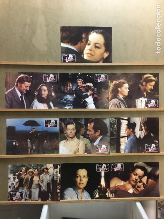 Cine: EZ92D UNA VIDA DE MUJER ROMY SCHNEIDER SET COMPLETO 10 FOTOCROMOS ORIGINAL ESTRENO