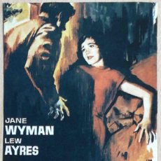 Cine: BELINDA. JEAN NEGULESCO 1948 (JANE WYMAN, LEW AYRES) PROGRAMA DE MANO REVISTA PANTALLA3