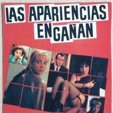 Cine: LAS APARIENCIAS ENGAÑAN. CARLES BALAGUÉ, 1991 (AMPARO LARRAÑAGA) PROGRAMA DE MANO REVISTA PANTALLA3